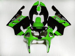 NT Europe ABS Plastics Green Black Fairing Fit for Kawasaki 1996-2003 ZX7R ZX-7R 1997 1998 1999 2000 2001 2002 u005