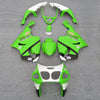 NT Europe ABS Plastics Green White Black Fairing Fit for Kawasaki 1996-2003 ZX7R ZX-7R 1997 1998 1999 2000 2001 2002 u007