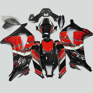 NT Europe ABS Plastics Red Black Fairing Fit for Kawasaki 2015-2019 ZX10R u001