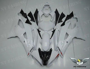 NT Europe Aftermarket Injection ABS Plastic Fairing Fit for Yamaha YZF R6 2008-2016 White N005