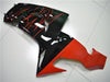 NT Europe Aftermarket Injection ABS Plastic Fairing Fit for Kawasaki ZX10R 2006-2007 Black Red N013
