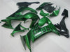 NT Europe Aftermarket Injection ABS Plastic Fairing Fit for Kawasaki ZX10R 2008-2010 Green Black N001