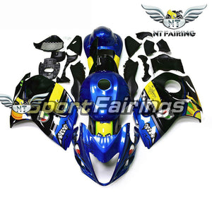 NT Europe Aftermarket Injection ABS Plastic Fairing Fit for GSXR 1300 Hayabusa 2008-2016 Blue Black N059