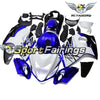 NT Europe Aftermarket Injection ABS Plastic Fairing Fit for GSXR 1300 Hayabusa 2008-2016 White Blue N075