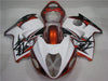 NT Europe Aftermarket Injection ABS Plastic Fairing Fit for GSXR 1300 Hayabusa 1997-2007 Orange White Black N012