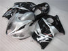 NT Europe Aftermarket Injection ABS Plastic Fairing Fit for GSXR 1300 Hayabusa 1997-2007 Silver Black N039