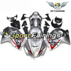 NT Europe Aftermarket Injection ABS Plastic Fairing Fit for GSXR 1300 Hayabusa 1997-2007 Silver Red N083