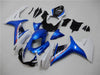 NT Europe Aftermarket Injection ABS Plastic Fairing Fit for Suzuki GSXR 600/750 2011-2016 Blue White N001