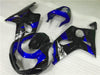 NT Europe Aftermarket Injection ABS Plastic Fairing Fit for Suzuki GSXR 1000 2000-2002 Blue Black N022