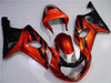 NT Europe Aftermarket Injection ABS Plastic Fairing Fit for Suzuki GSXR 1000 2000-2002 Orange Black N006