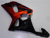 NT Europe Aftermarket Injection ABS Plastic Fairing Fit for Suzuki GSXR 1000 2000-2002 Orange Black N006