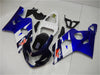 NT Europe Aftermarket Injection ABS Plastic Fairing Fit for Suzuki GSXR 600/750 2004-2005 Blue White