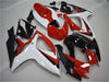 NT Europe Aftermarket Injection ABS Plastic Fairing Fit for Suzuki GSXR 600/750 2006-2007 Red Black White N097
