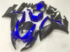 NT Europe Aftermarket Injection ABS Plastic Fairing Fit for Suzuki GSXR 600/750 2006-2007 Black Blue