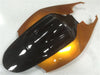 NT Europe Aftermarket Injection ABS Plastic Fairing Fit for Suzuki GSXR 600/750 2006-2007 Black Orange