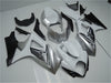 NT Europe Aftermarket Injection ABS Plastic Fairing Fit for Suzuki GSXR 1000 2007-2008 White Silver Black