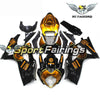 NT Europe Injection ABS Plastic Fairing Fit for GSXR 1000 2007-2008 Orange Black N070