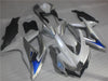 NT Europe Aftermarket Injection ABS Plastic Fairing Fit for Suzuki GSXR 600/750 2008-2010 White Silver Black N001