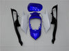NT Europe Aftermarket Injection ABS Plastic Fairing Fit for Suzuki GSXR 600/750 2008-2010 White Blue N007