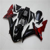 NT Europe Aftermarket Injection ABS Plastic Fairing Fit for Yamaha YZF R1 2002-2003 Black Red N001