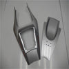 NT Europe Aftermarket Injection ABS Plastic Fairing Fit for Yamaha YZF R1 2002-2003 Silver Black