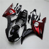 NT Europe Aftermarket Injection ABS Plastic Fairing Fit for Yamaha YZF R6 2003-2005 Black Red N002