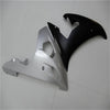 NT Europe Aftermarket Injection ABS Plastic Fairing Fit for Yamaha YZF R6 2003-2005 Silver Black N004