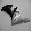 NT Europe Aftermarket Injection ABS Plastic Fairing Fit for Yamaha YZF R6 2003-2005 Silver Black N004