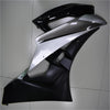 NT Europe Aftermarket Injection ABS Plastic Fairing Fit for Yamaha YZF R6 2006-2007 Silver Black N012