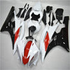 NT Europe Aftermarket Injection ABS Plastic Fairing Fit for Yamaha YZF R6 2006-2007 Red White Black N041