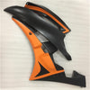NT Europe Aftermarket Injection ABS Plastic Fairing Fit for Yamaha YZF R6 2006-2007 Orange Black