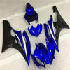 NT Europe Aftermarket Injection ABS Plastic Fairing Fit for Yamaha YZF R6 2006-2007 Blue Black
