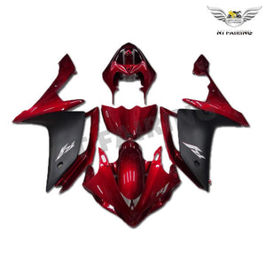 NT Europe Aftermarket Injection ABS Plastic Fairing Fit for Yamaha YZF R1 2007-2008 Red Black