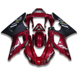 NT Europe Aftermarket Injection ABS Plastic Fairing Fit for Yamaha YZF R1 1998-1999 Red Black N002
