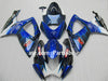 NT Europe Alstare Corona Aftermarket Injection ABS Plastic Fairing Fit for Suzuki GSXR 600/750 2006-2007 Blue