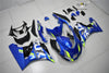 NT Europe Aftermarket Injection ABS Plastic Fairing Fit for Suzuki GSXR 1000 2017-2019 Blue White Green PT03