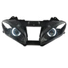Front Motorcycle Headlight Red Angel Eye Fit Yamaha 2008-2016 YZF R6