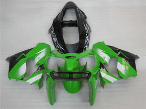 NT Europe ABS Plastics Green Black Fairing Fit for Kawasaki 2002-2003 ZX9R u001