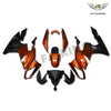 NT Europe Aftermarket ABS Plastic Fairing Fit for Kawasaki EX650R 2009-2011 Orange Black N003