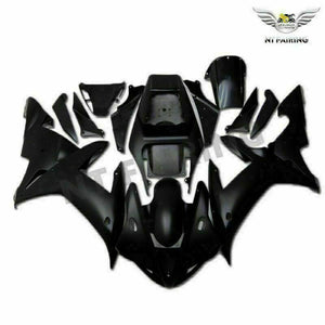 NT Europe Aftermarket Injection ABS Plastic Fairing Fit for Yamaha YZF R1 2002-2003 Matte Black